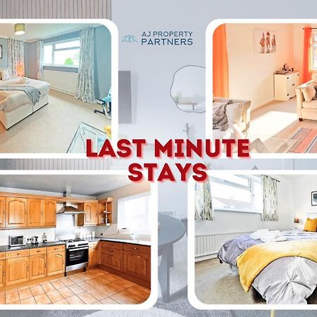Premium Deal L Hill View Home L Last-Minute Offer L Cheltenham L Aj Properties L Perfect For Short Or Long Stays L 4Beds 4Bedrooms Bagian luar foto